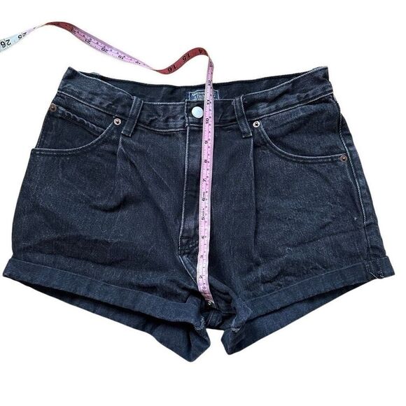 Abercrombie & Fitch “Annie High Rise Short” – Black Denim, Size 27 (4) - Picture 5 of 6